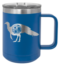 Load image into Gallery viewer, Tristar Flag Turkey Laser Engraved Mug (Etched)
