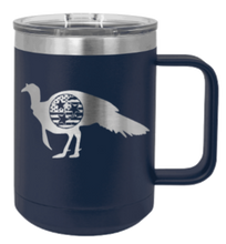 Load image into Gallery viewer, Tristar Flag Turkey Laser Engraved Mug (Etched)
