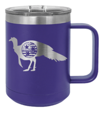 Load image into Gallery viewer, Tristar Flag Turkey Laser Engraved Mug (Etched)
