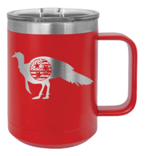 Load image into Gallery viewer, Tristar Flag Turkey Laser Engraved Mug (Etched)
