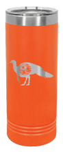 Load image into Gallery viewer, Tristar Flag Turkey Laser Engraved Skinny Tumbler (Etched)
