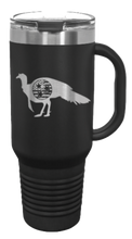 Load image into Gallery viewer, TriStar Flag Turkey 40oz Handle Mug Laser Engraved
