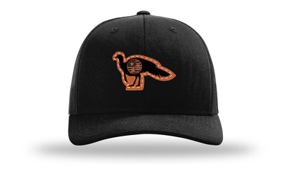 Tristar Flag Turkey Leather Patch Richardson 112 Hat