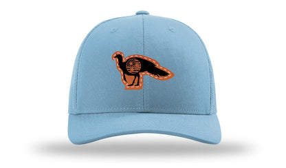 Tristar Flag Turkey Leather Patch Richardson 112 Hat