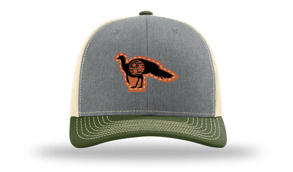 Tristar Flag Turkey Leather Patch Richardson 112 Hat