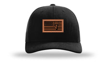 Load image into Gallery viewer, Deer Flag Leather Patch Richardson 112 Hat

