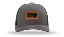 Load image into Gallery viewer, Deer Flag Leather Patch Richardson 112 Hat
