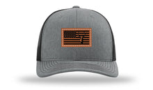 Load image into Gallery viewer, Deer Flag Leather Patch Richardson 112 Hat
