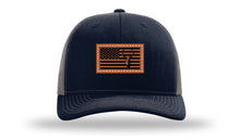Load image into Gallery viewer, Deer Flag Leather Patch Richardson 112 Hat
