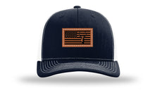 Load image into Gallery viewer, Deer Flag Leather Patch Richardson 112 Hat
