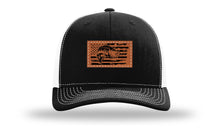 Load image into Gallery viewer, Bass Flag 2 Leather Patch Richardson 112 Hat
