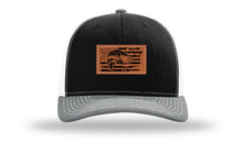 Load image into Gallery viewer, Bass Flag 2 Leather Patch Richardson 112 Hat
