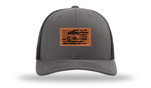 Load image into Gallery viewer, Bass Flag 2 Leather Patch Richardson 112 Hat
