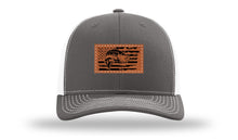 Load image into Gallery viewer, Bass Flag 2 Leather Patch Richardson 112 Hat

