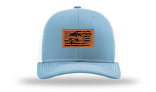 Load image into Gallery viewer, Bass Flag 2 Leather Patch Richardson 112 Hat
