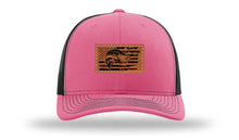 Load image into Gallery viewer, Bass Flag 2 Leather Patch Richardson 112 Hat
