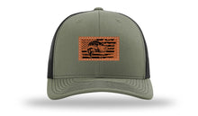 Load image into Gallery viewer, Bass Flag 2 Leather Patch Richardson 112 Hat
