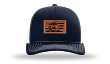 Load image into Gallery viewer, Bass Flag 2 Leather Patch Richardson 112 Hat
