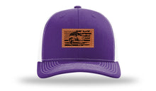 Load image into Gallery viewer, Bass Flag 2 Leather Patch Richardson 112 Hat
