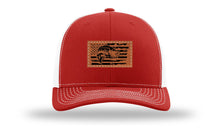 Load image into Gallery viewer, Bass Flag 2 Leather Patch Richardson 112 Hat
