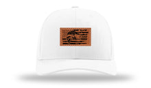 Load image into Gallery viewer, Bass Flag 2 Leather Patch Richardson 112 Hat
