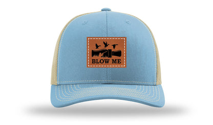 Blow Me Leather Patch Richardson 112 Hat