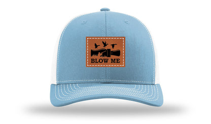 Blow Me Leather Patch Richardson 112 Hat