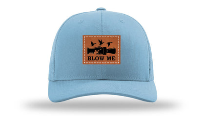 Blow Me Leather Patch Richardson 112 Hat