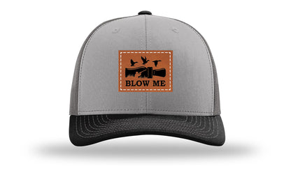 Blow Me Leather Patch Richardson 112 Hat