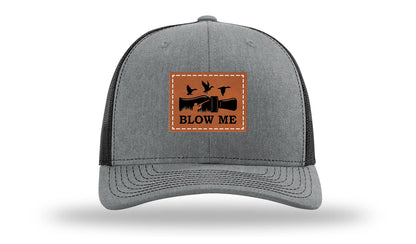 Blow Me Leather Patch Richardson 112 Hat