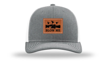 Blow Me Leather Patch Richardson 112 Hat