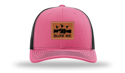 Blow Me Leather Patch Richardson 112 Hat