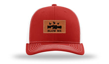 Load image into Gallery viewer, Blow Me Leather Patch Richardson 112 Hat
