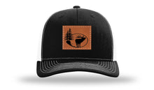 Load image into Gallery viewer, Elk In Trees Leather Patch Richardson 112 Hat
