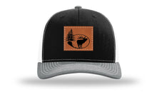Load image into Gallery viewer, Elk In Trees Leather Patch Richardson 112 Hat
