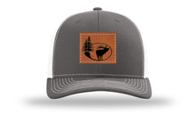 Load image into Gallery viewer, Elk In Trees Leather Patch Richardson 112 Hat
