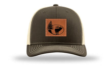 Load image into Gallery viewer, Elk In Trees Leather Patch Richardson 112 Hat
