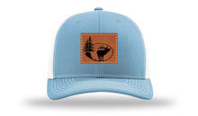 Load image into Gallery viewer, Elk In Trees Leather Patch Richardson 112 Hat
