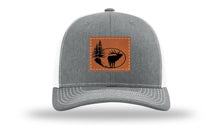 Load image into Gallery viewer, Elk In Trees Leather Patch Richardson 112 Hat
