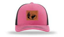 Load image into Gallery viewer, Elk In Trees Leather Patch Richardson 112 Hat
