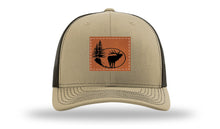 Load image into Gallery viewer, Elk In Trees Leather Patch Richardson 112 Hat
