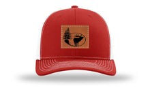 Load image into Gallery viewer, Elk In Trees Leather Patch Richardson 112 Hat
