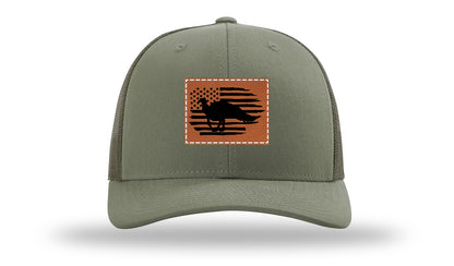 Turkey Flag Leather Patch Richardson 112 Hat-Loden