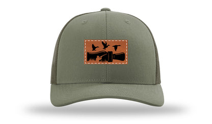 Duck Call Leather Patch Richardson 112 Hat-Loden