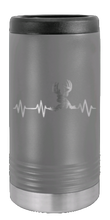 Load image into Gallery viewer, Deer Heartbeat Laser Engraved Slim Can Insulated Koosie
