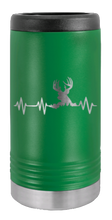 Load image into Gallery viewer, Deer Heartbeat Laser Engraved Slim Can Insulated Koosie
