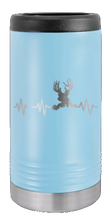 Load image into Gallery viewer, Deer Heartbeat Laser Engraved Slim Can Insulated Koosie

