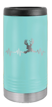 Load image into Gallery viewer, Deer Heartbeat Laser Engraved Slim Can Insulated Koosie
