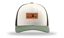 Load image into Gallery viewer, Deer Heartbeat Leather Patch Richardson 112 Hat

