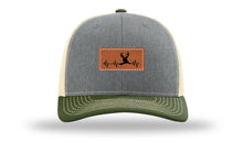 Load image into Gallery viewer, Deer Heartbeat Leather Patch Richardson 112 Hat
